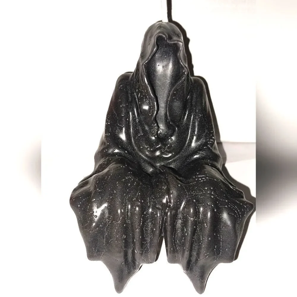 Hand crafted limited edition Grim reaper candle